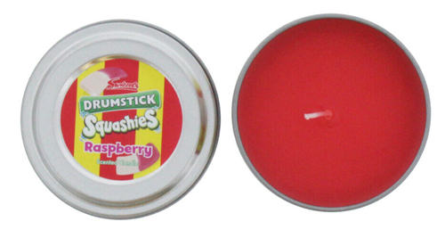 SWIZZELS Drumstick Raspberry Scented Candle 85g SWIZZELS Drumstick Raspberry Scented Candle 85g